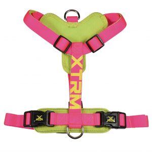 Arnés X-TRM neón flash rosa