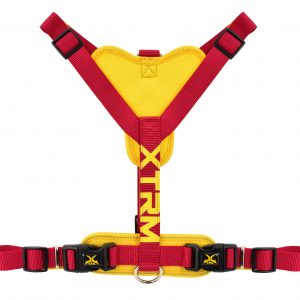 Arnés X-TRM neón flash rojo