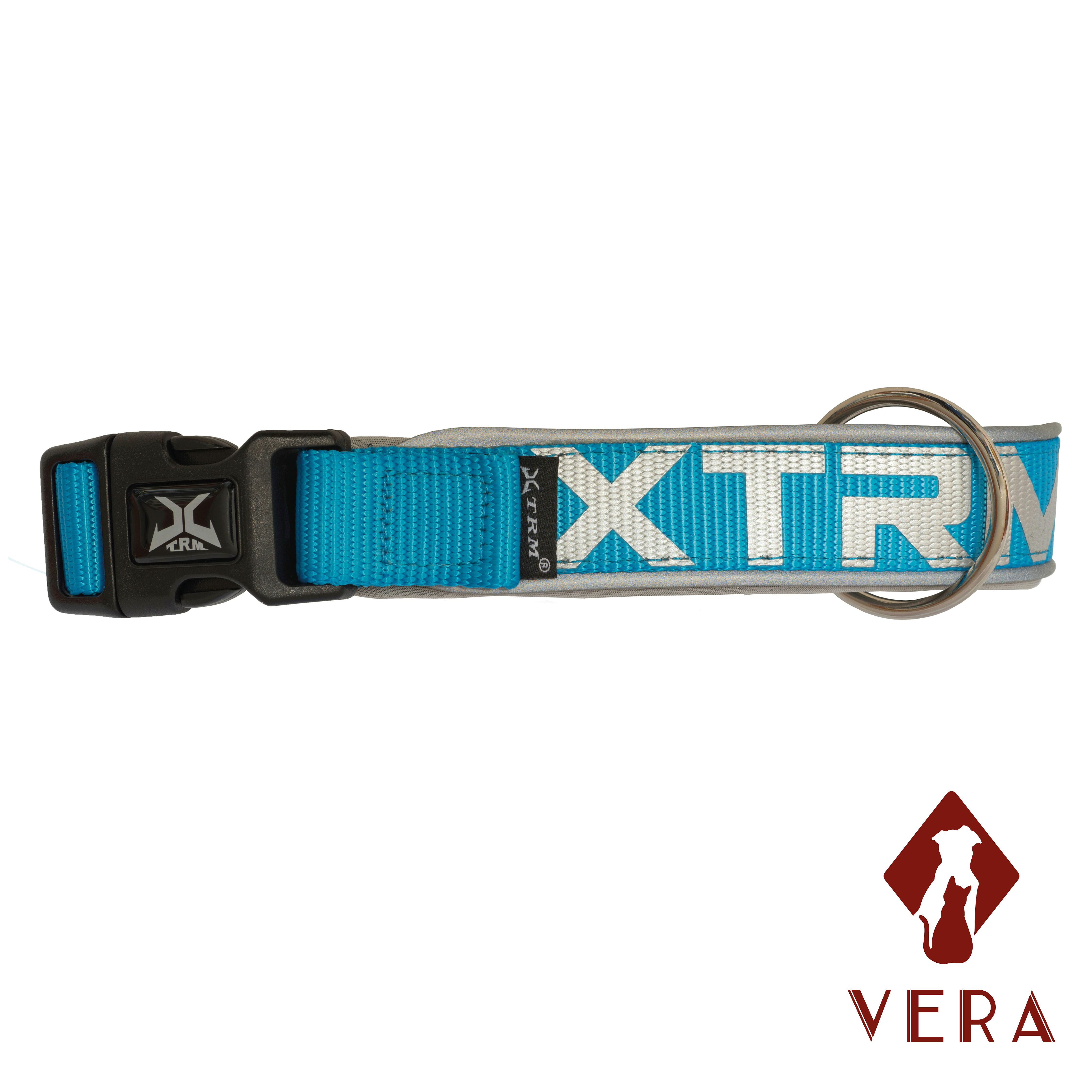 Collar X-TRM neón flash azul