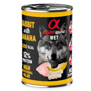 Lata Conejo con Plátano - Alpha Spirit