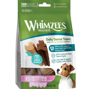Whimzees - Cachorros XS/S (28 barritas)