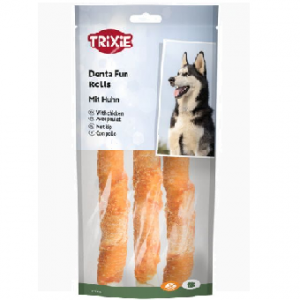 Denta Fun - 3 Rollitos con Pollo (17 cm)