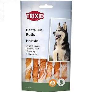 Denta Fun - 6 Rollitos con Pollo (12 cm)