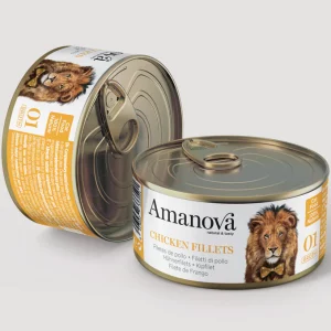 Lata Amanova - Filetes de Pollo (Caldo) 70gr