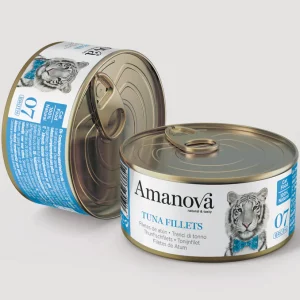 Lata Amanova - Filetes de Atún (Caldo) 70gr