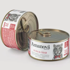 Lata Amanova - Atún y Cangrejo (Gelatina) 70gr