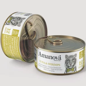 Lata Amanova - Atún y Gambas (Caldo) 70gr