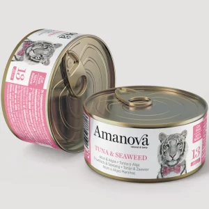 Lata Amanova - Atún y Algas (Gelatina) 70gr