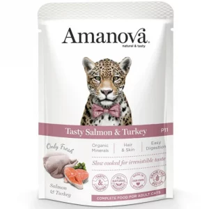 Sobre Amanova - Salmón y Pavo 85gr
