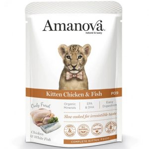 Sobre Amanova - Pollo para Cachorros 85gr