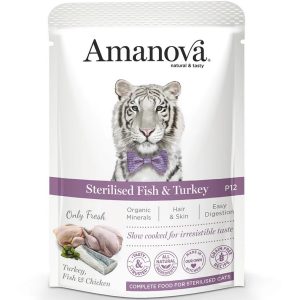 Sobre Amanova - Pescado y Pavo 85gr