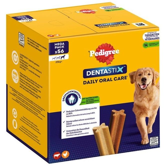 Dentastix - Maxi de +25kg (8 paquetes de 7)