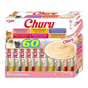 Pack 60uds Churu para Gato - Atún Variados