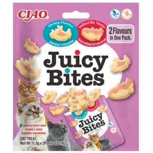 Juicy Bites para Gato - Gambas y Marisco