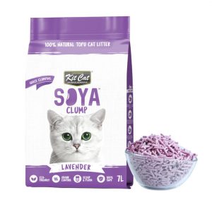 Kit Cat Soya Clump 7L - Lavanda