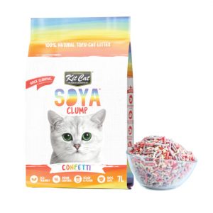 Kit Cat Soya Clump 7L - Confetti