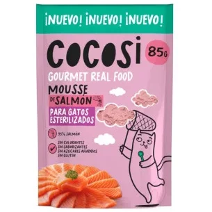 Cocosi - Mousse de Salmón Esterilizados 85gr